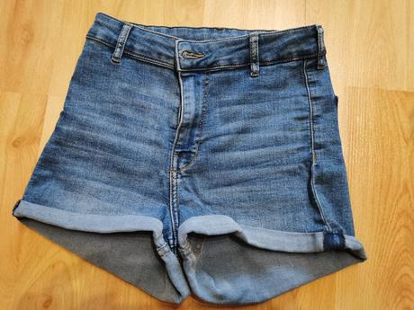 Riflove kraťasy, h&m,158