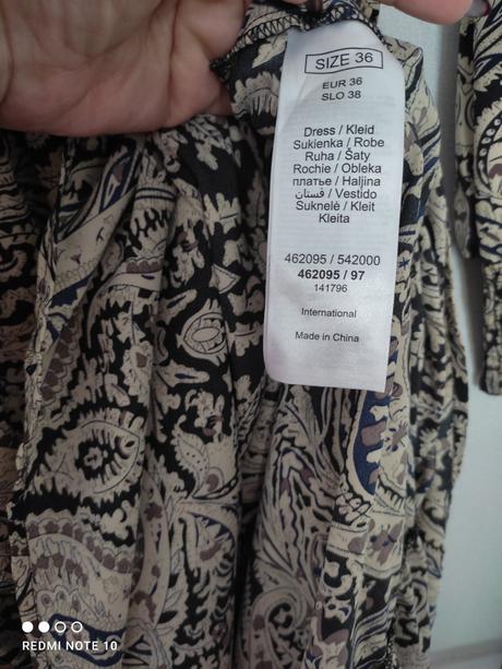 Orientálne maxi šaty -s,m, orsay,36