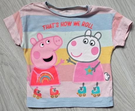 Tričko peppa pig, tesco,104