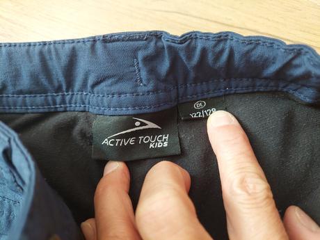 Nohavice s teplou podsivkou., 122