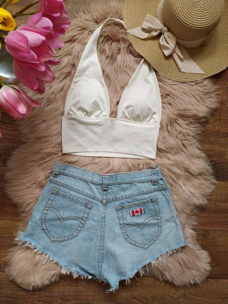 Sexi riflové šortky, s