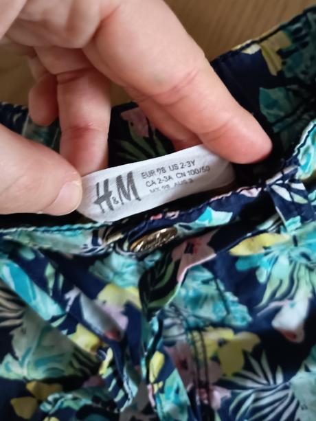 Šortky, h&m,98