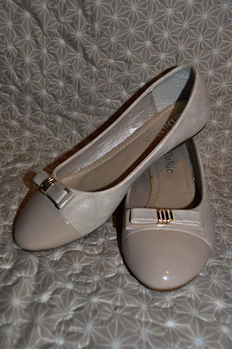 Béžové balerínky, 39