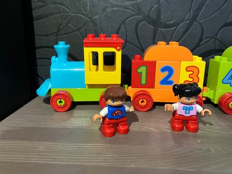 Lego duplo vláčik s číslami, 