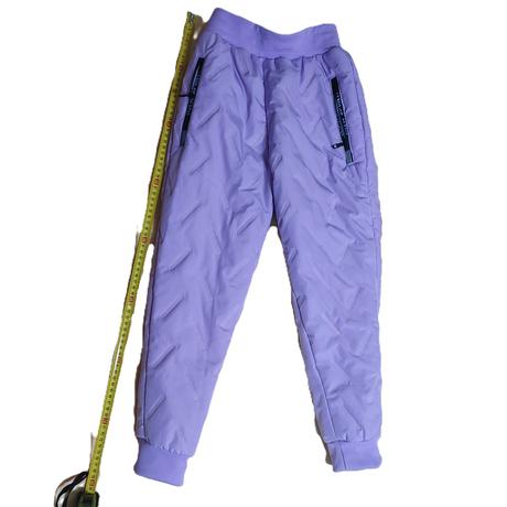 Dievčenské zimné zateplené nohavice, 128