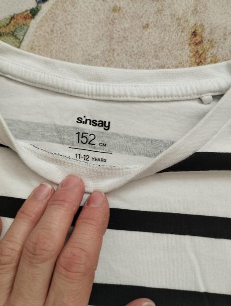 Dievčenské tričko, sinsay,152
