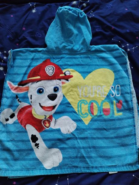 Pončo osuška paw patrol,