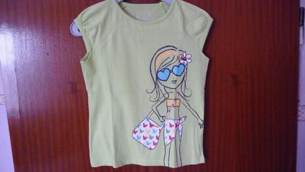 Tričko s dievčenským motývom, cherokee,134