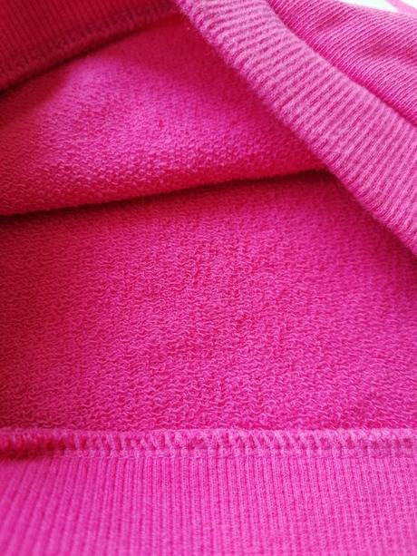 Ružová mikina, h&m,74