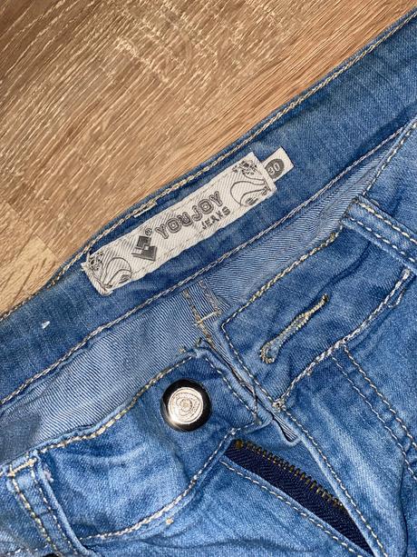 3/4 denim nohavice, 30