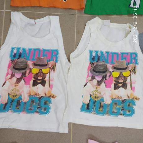 Krásne tričká s motívmi, nosené iba mojími dvojičk, 92