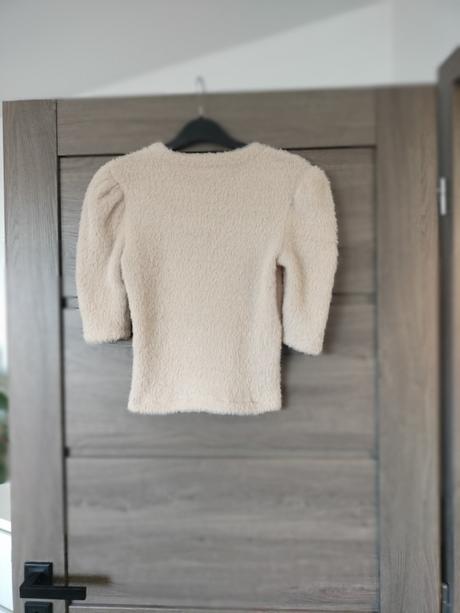Top krémový, bershka,xs