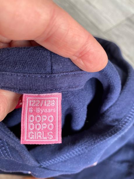 Dievcenska mikina dopodopo 122/128, dopodopo,122