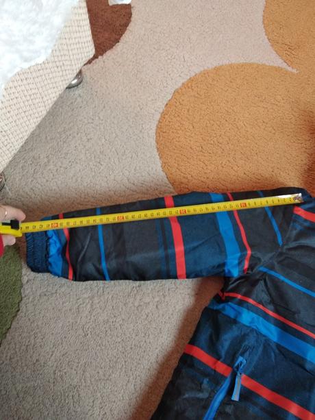 Detská nepremokavá zimná bunda, 122