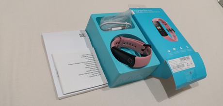 Honor band 4 ružový,