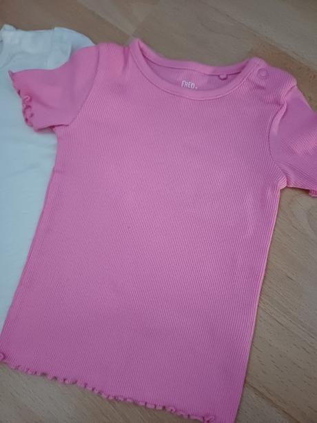 3 tričká v.62 / 1-3mesiace, f&f,62