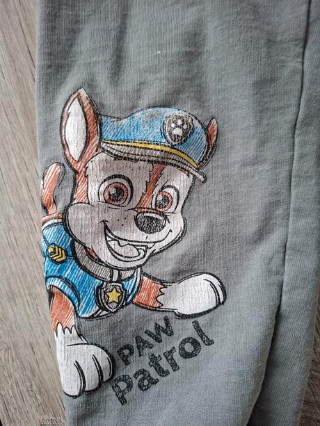 Šedé tepláky s labkovou patrolou, 104
