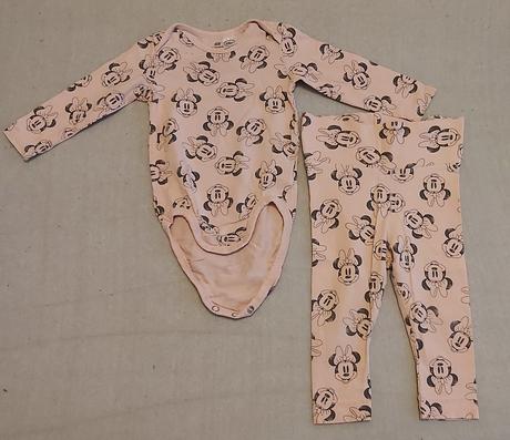Body a legíny minnie h&m 74, h&m,74