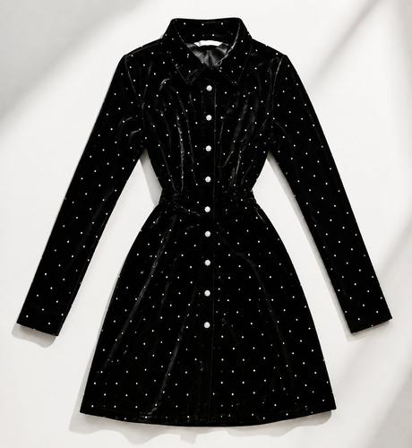 Zamatové/velúrové šaty zara, zara,xs