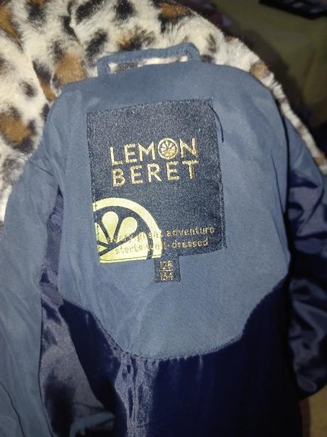 Zimna bunda lemon beret, 128