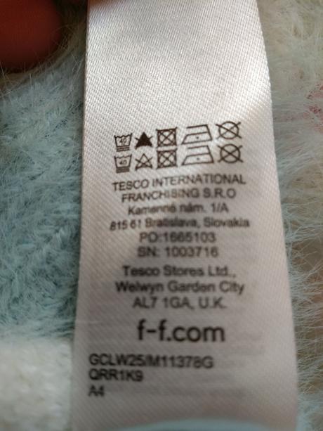 Teplý pletený pulóvrik (inz.č.71), f&f,176