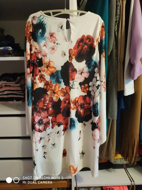 Kvetované minišaty - l/xl, bonprix,l