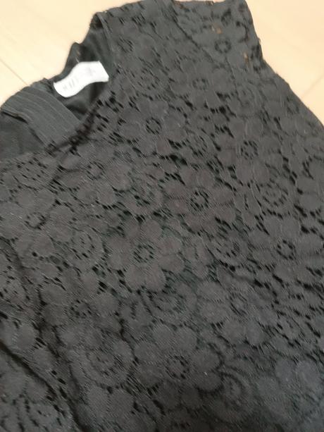 Čierne šaty, h&m,140