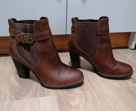 Kotníkové kožené čižmy timberland, timberland,40