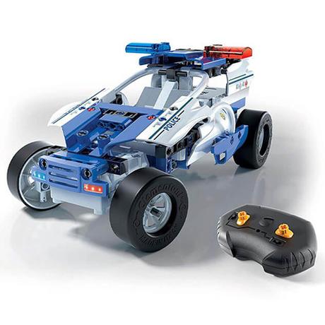 Policajné auto s ovládacím 2in1, 