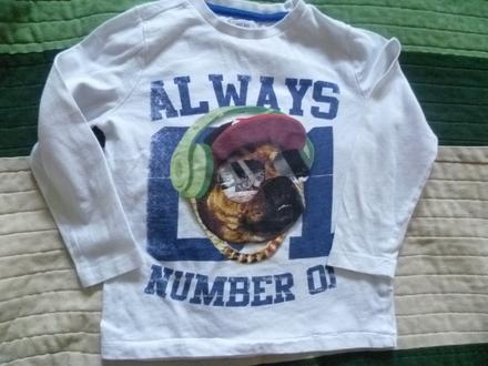 Bavlnené tričko, f&f,116