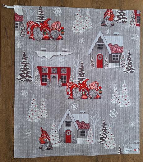 Vianočná utierka 1kus ručná práca, 