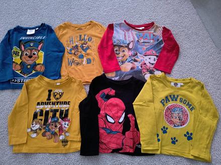 Tričká, natelniky dlhý rukáv 92, 92