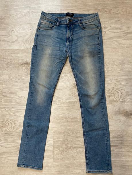Pánske skinny rifle, bershka,32