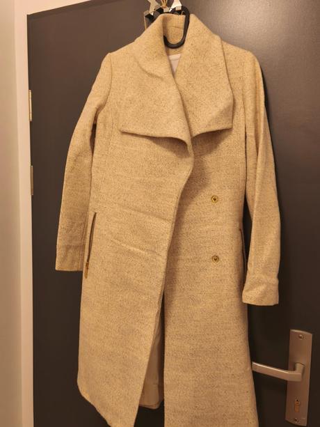 Kabát dlhý mango veľ.34, mango,xs