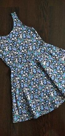 Kvetinkové šatičky pre 6-7 roč. slečnu, h&m,122