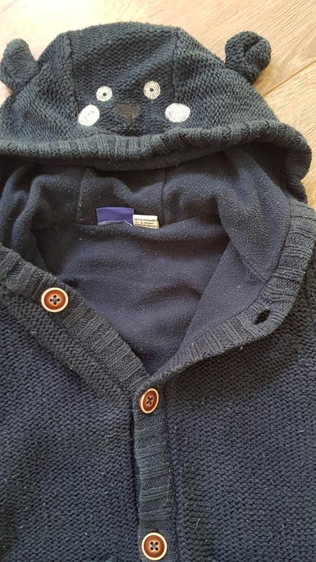 Chlapčenský sveter s kapucňou 86/92, lupilu,86
