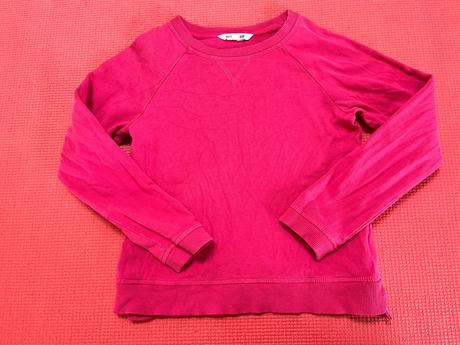 H&m ruzova mikina, h&m,122