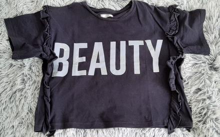 Tričko crop top, pepco,134