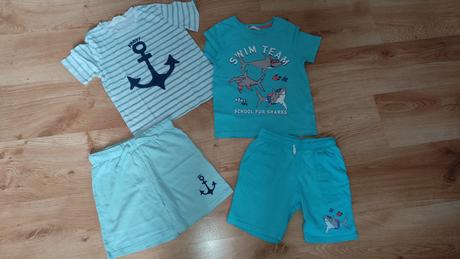 2x letný set, h&m,116