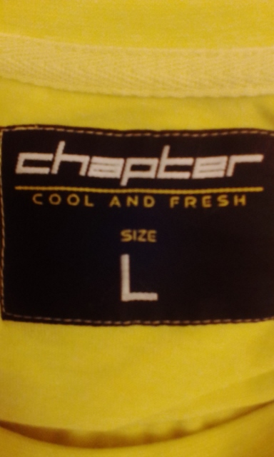 Pánske tričko, chapter, l