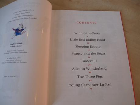 Knižka - rozprávky po anglicky, english reading,