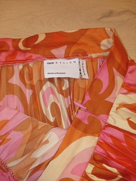 Letná plisovana sukna, s