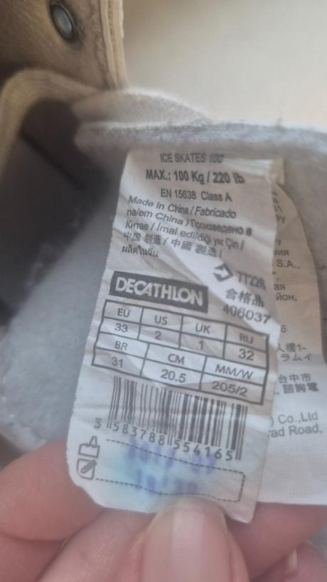 Korčule ľadove 33, 33