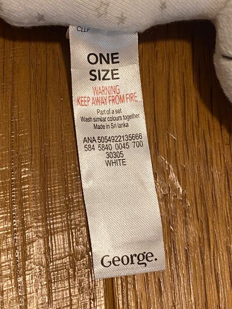 George - mäkká textilná hračka pre deti,