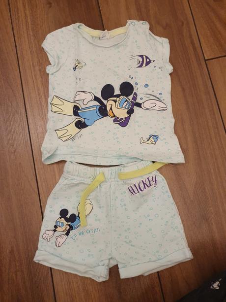 Set kratasky a tricko, disney,80