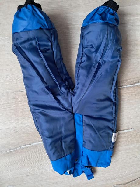 Modré zimné teplováky 86/92, tchibo,86