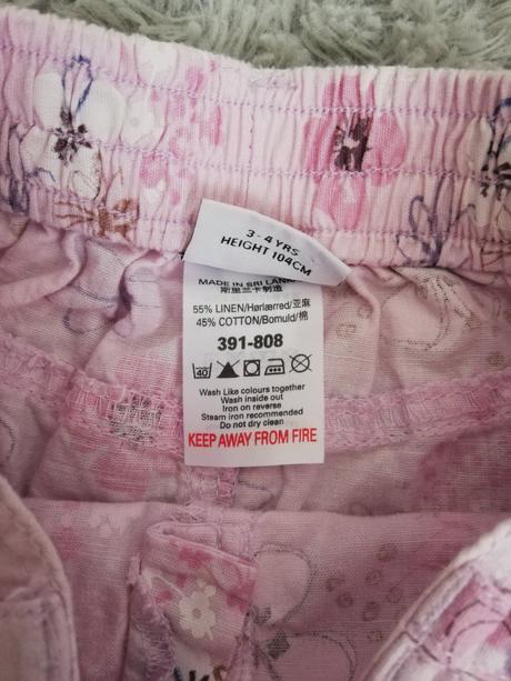 Ľanová sukňa next 3-4 roky, next,104