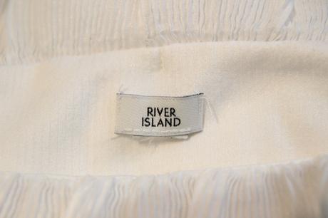 Biely top, river island, xs, river island,xs
