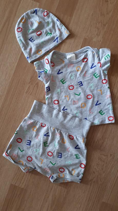 Letný kompletík, h&m,68
