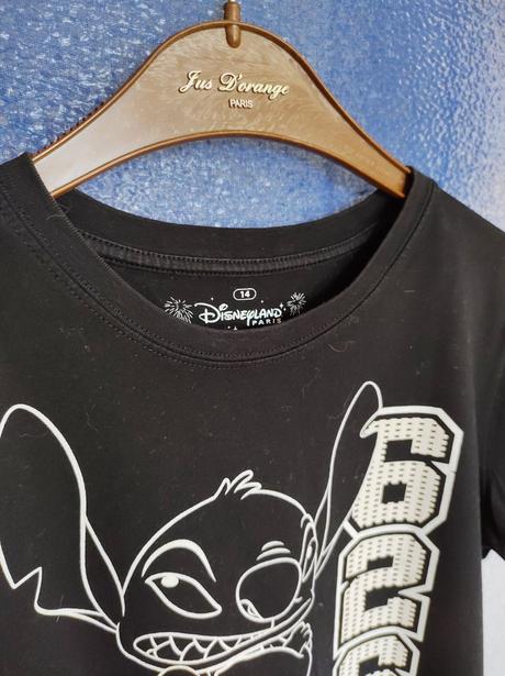 Tričko stitch z parížskeho disneylandu, disney,m